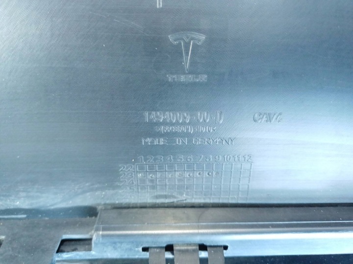 фото №10, Накладка бампера зад спойлер задній tesla y 149376300