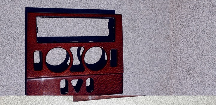 фото №1, Рамка середня захист консолі панелі розподільчої mercedes e w210 оригінальний номер eu