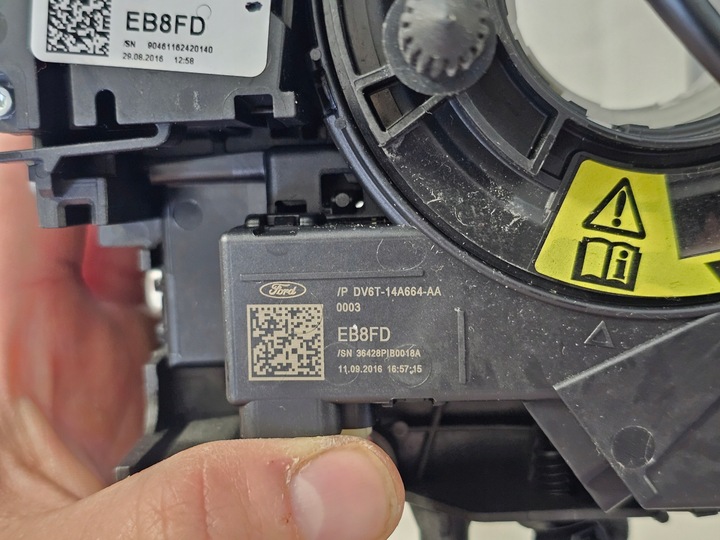 фото №9, Перемикач комбінований підкермові важелі стрічка змотувач ford kuga mk2 f1ft-13n064-hc