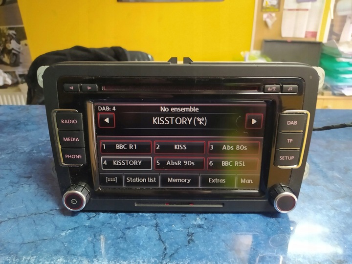 фото №6, Vw golf v touran passat радіо код 3c8035195a