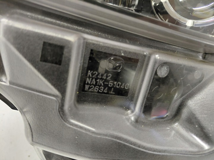 фото №7, Mazda mx5 mx-5 повний led чорний двигун з doświetlaniem фара ліва