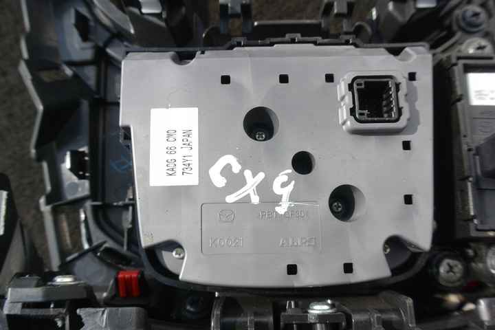 фото №15, Панель керування радіо накладка тунелю mazda cx9