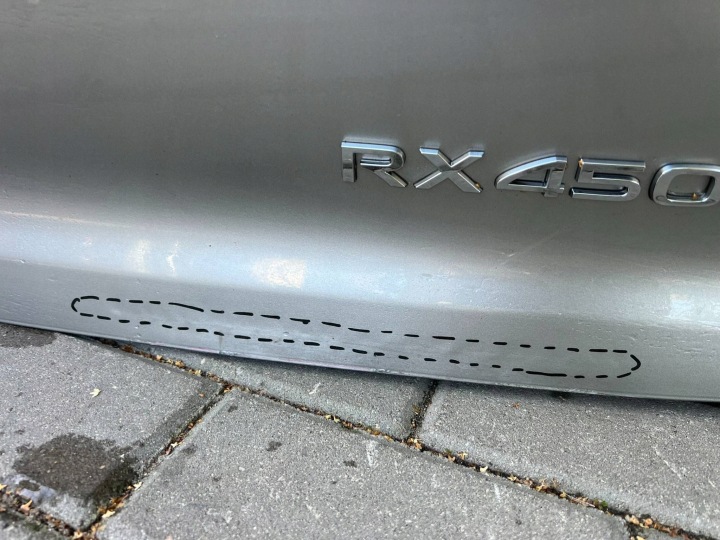 фото №7, Крышка багажника зад задняя lexus rx v od 2022