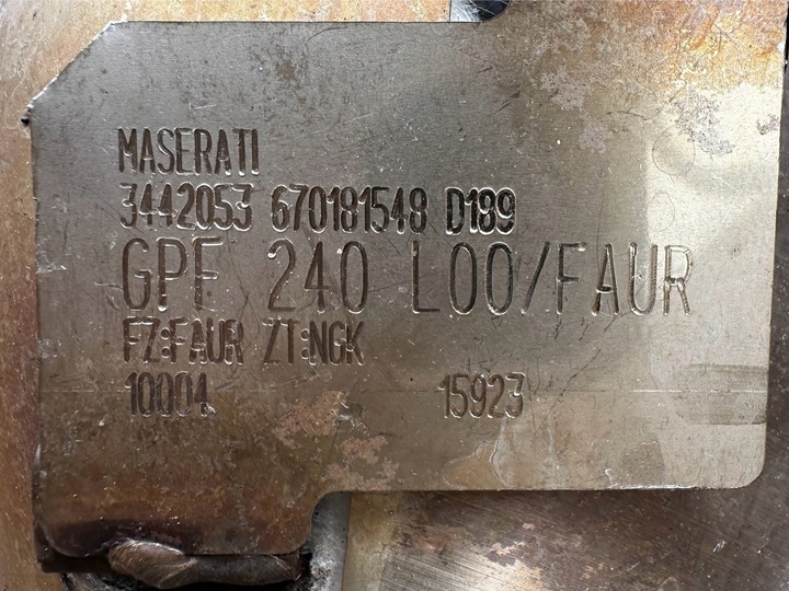 фото №10, Maserati mc20 каталізатор 670160500 670181543 670181548