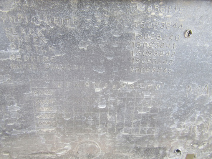 фото №9, Бампер cadillac escalade ii 02-06 перед pdc