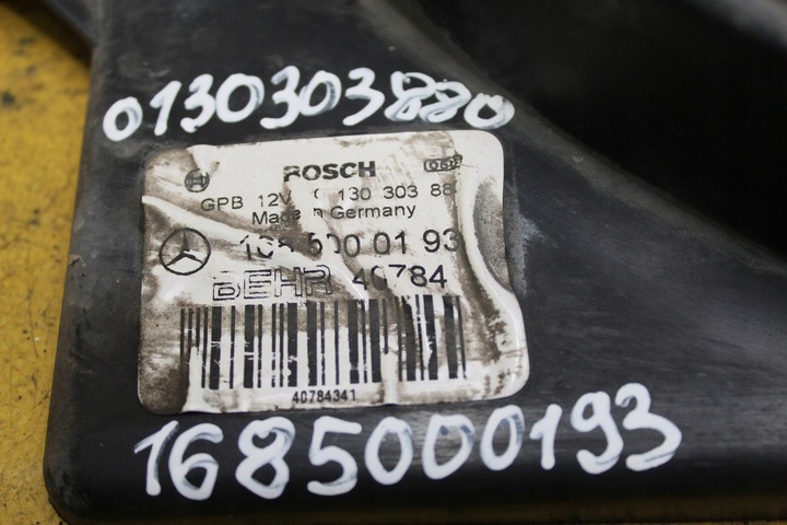 фото №8, Вентилятор радиатор 1685000193 mercedes w168 1.7