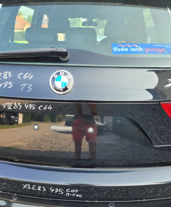 фото №5, Крышка багажника bmw x3 e83 рестайлинг 475 чёрный sapphire c64