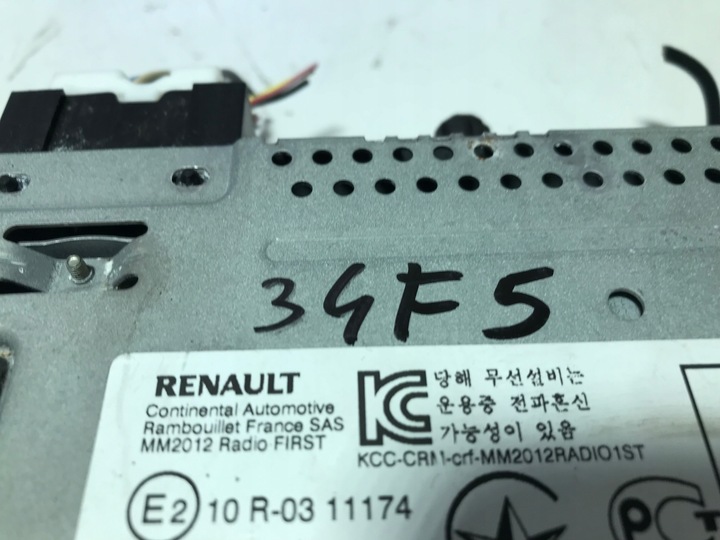 фото №9, Радіо заводські renault megane iii scenic iii 281158023r радіопрогравач