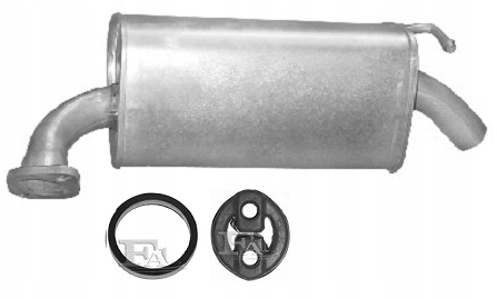 фото №10, Глушник plociennik кінцевий mazda 6 2.0i-16v 03/05-09/07 , 2.3-16v