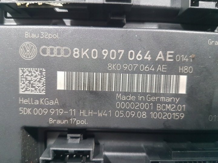 фото №6, Audi a5 8t модуль комфорта 8k0907064ae