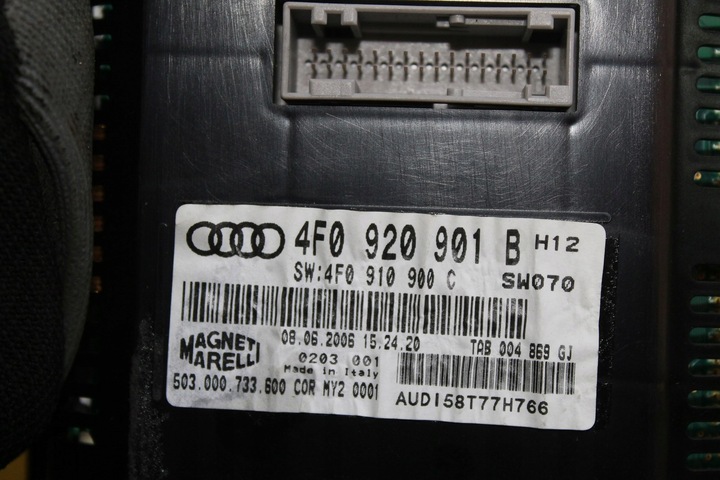 фото №7, Спидометр манометр 2.0 tfsi 4f0920901b a6 c6 sedan