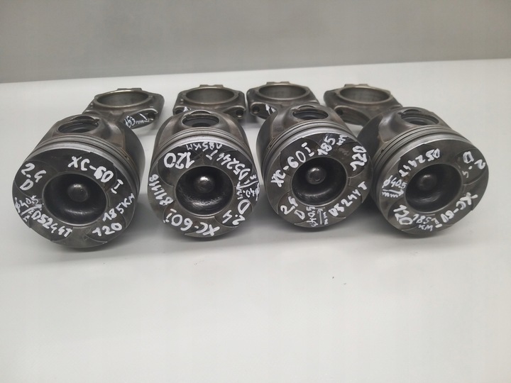 фото №16, Поршень шатун шату́н 2.4 d5 185km d5244t volvo xc90 i xc60 i s60 81l118 p121