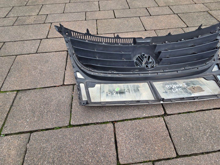 фото №15, Vw touran i рестайлінг решітка передня хром 1t0853651d 06-2010