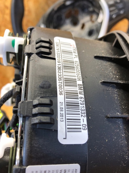 фото №5, Bmw f20 f21 f30 f31 f34 кермо подушка шкіра sport оригінал гарна