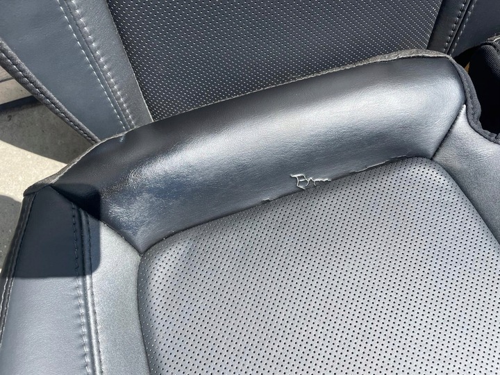 фото №5, Dodge challenger 2015+ сиденья диван кожа обивка комплект