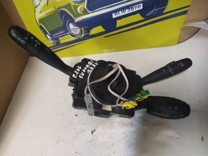 фото №1, 96595074xt peugeot переключатель комбинированный света лента подушки подушка безопасности