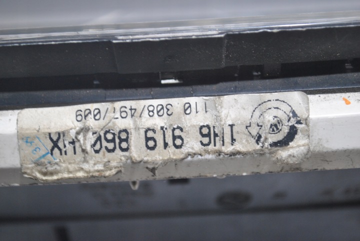 фото №8, Спидометр манометр vw golf iii 1h6919860hx