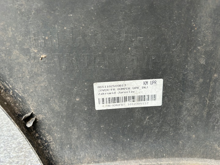 фото №12, Бампер переднее kia sportage ii рестайлинг 09r. 86511-0z500 познань