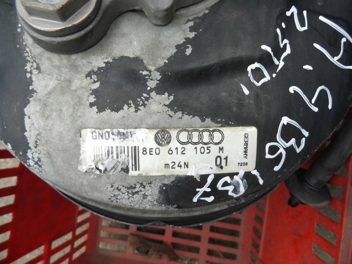 фото №6, Audi a4 b6 b7 2.5tdi усилитель тормозные 8e0612105m