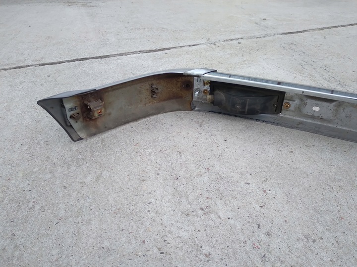 фото №13, Бампер перед хром новый средний el оригинал bmw e30 узкая лампа дорестайлинг