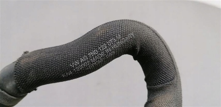 фото №4, Vw sharan 7n 7n0122073m шланг труба шланг воды