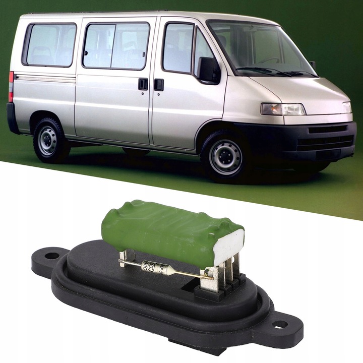 фото №9, Резистор вентилятор jumper для  fiat ducato 1994 do 2002