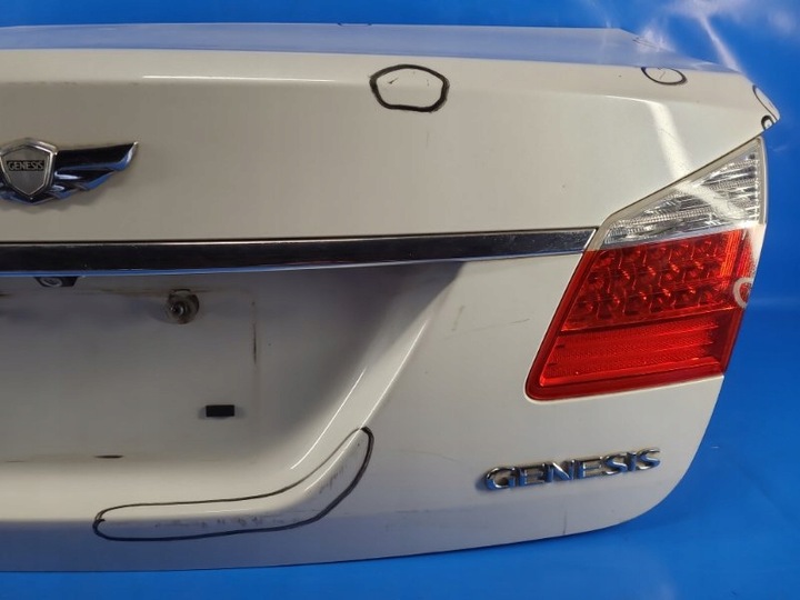 фото №14, Кришка зад кришка багажника hyundai genesis sedan 08-13-69200 3m200