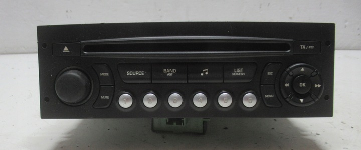 фото №1, Citroen c4 grand picasso 11r радіо 96766657xt