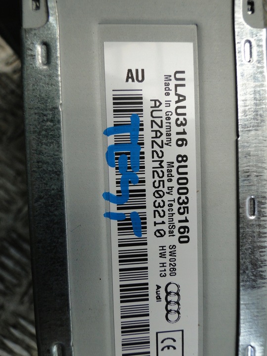 фото №4, Радио audi q3 8u 8u0 8u0035160