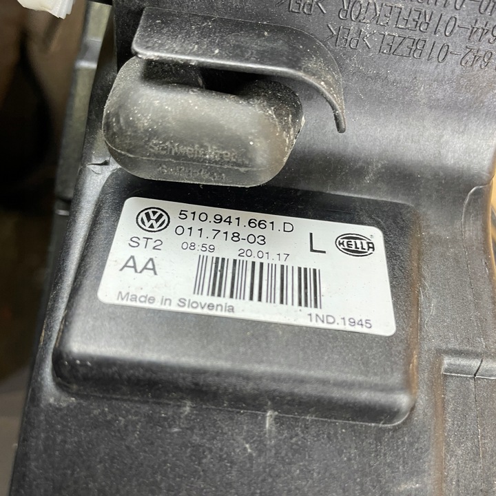 фото №14, Volkswagen sportsvan галоген лівий перед 510941661d оригінал