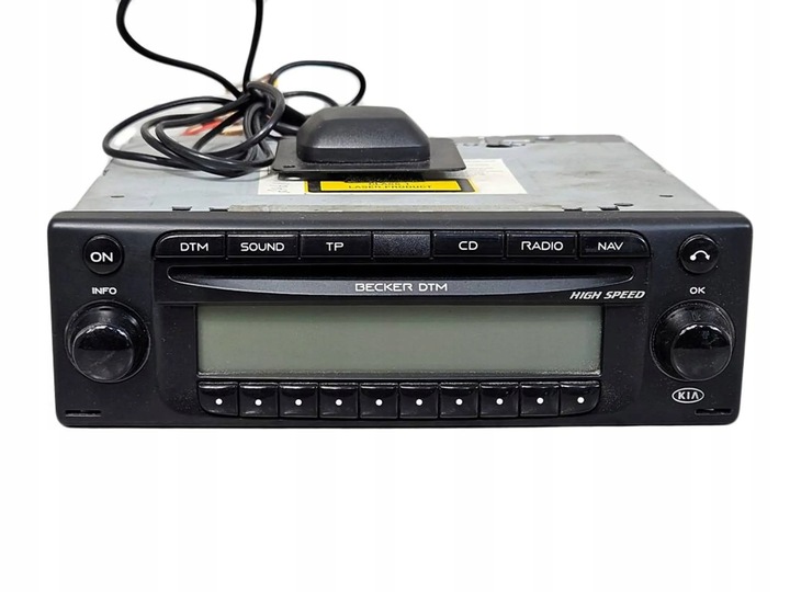 фото №1, Радіо cd becker dtm + антена gps kia sorento i рестайлінг 07-09