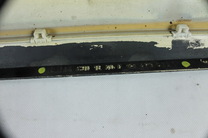 фото №13, Планка двері правий перед mercedes w124 124 купе права передня pod хром