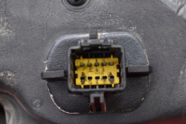 фото №9, Зеркало левое чёрные eu 11261127 renault megane grand scenic ii 03-06 5 pin