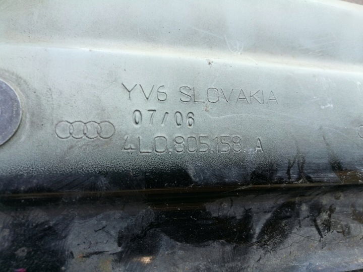 фото №3, Крепление крыло prawe-lewe-4l0805158a audi q7 4l