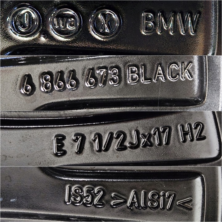 фото №15, Диски bmw seria 1 2 x1 x2 f40 f70 f44 f45 f46 f74 f48 f39 7,5x17 17 6866673