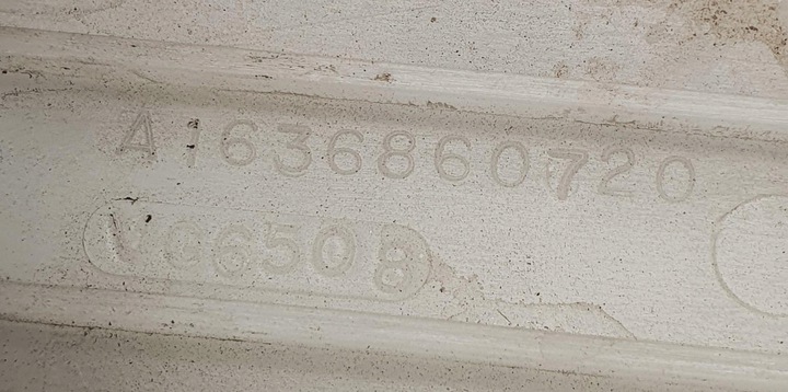 фото №7, Планка накладка порога лівий перед mercedes ml w163