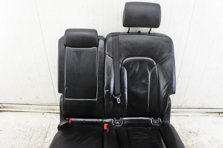 фото №5, Qk010 audi q7 4l сидіння диван лівий зад шкіра з підігрівом