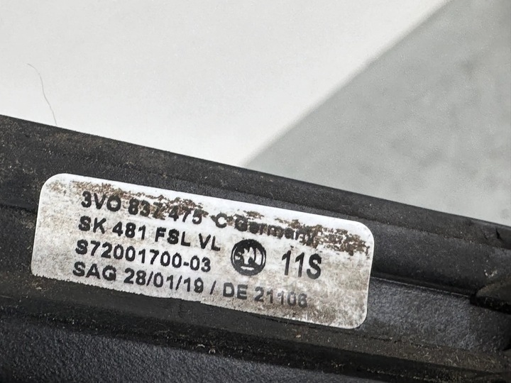 фото №9, Skoda superb b8 3v 2016 перед сторона ліва планки