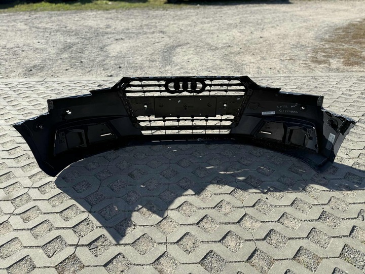фото №10, Audi a4 b9 8w бампер перед переднее 6xpdc lx7r комплектный хороший 15-19r.
