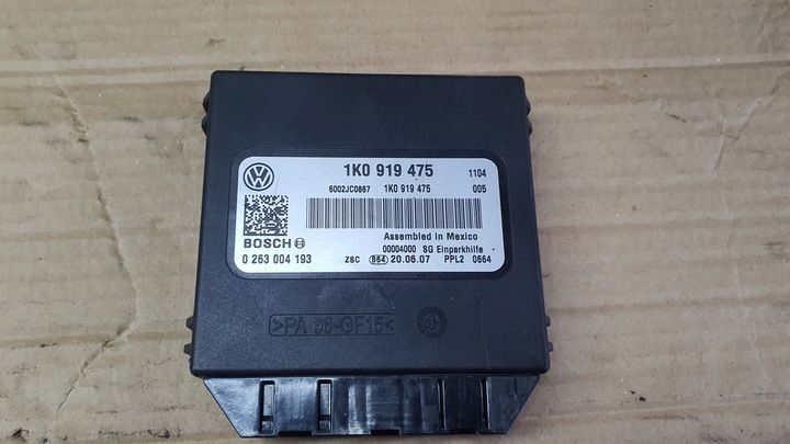 фото №2, Модуль pdc vw 1k0919475