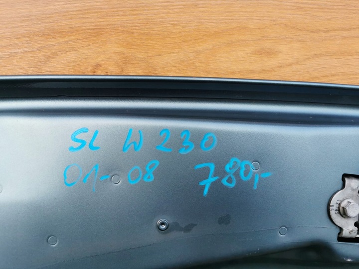 фото №15, Mercedes sl w230 01-08 капот