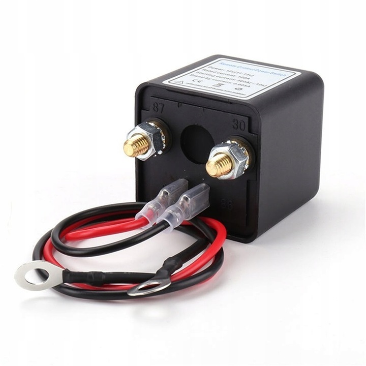 фото №11, Вимикач струму hebel акумулятора реле автомобільного 12v 250a+pilota