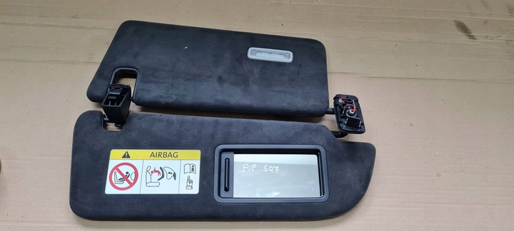 фото №1, Sq7 4m q7 защита солнцезащитная козырёк правые перед алькантара 4m0858834b