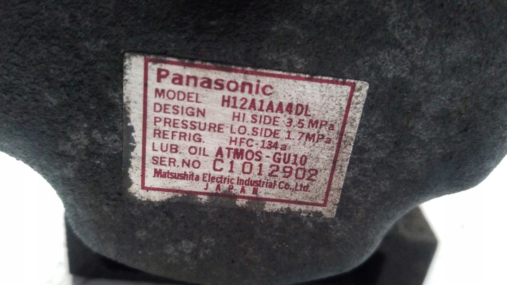 фото №5, Mazda 323f vi bj 1.6 насос кондиционера h12a1aa4dl