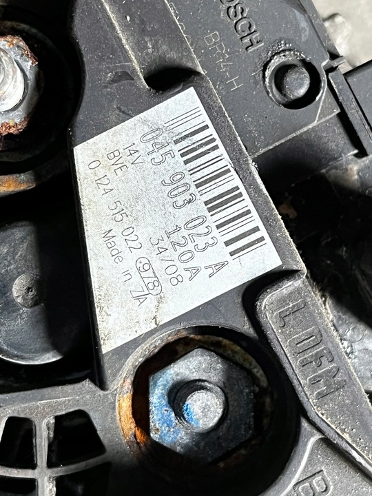 фото №5, 67 vw seat skoda audi генератор 045903023a