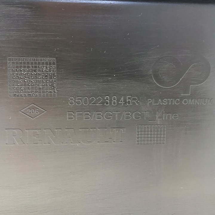 фото №11, Новый оригинальный номер бампер задний pdc renault megane iv hb 850222702r 850223845r