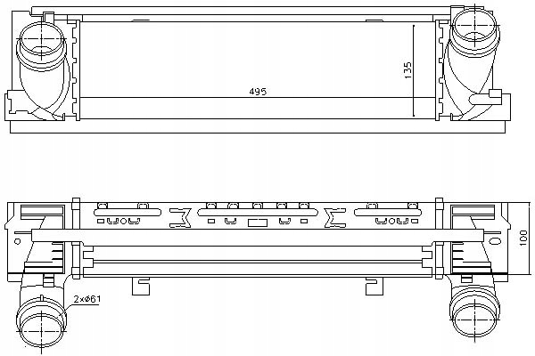 фото №12, Nissens інтеркулер bmw 96450