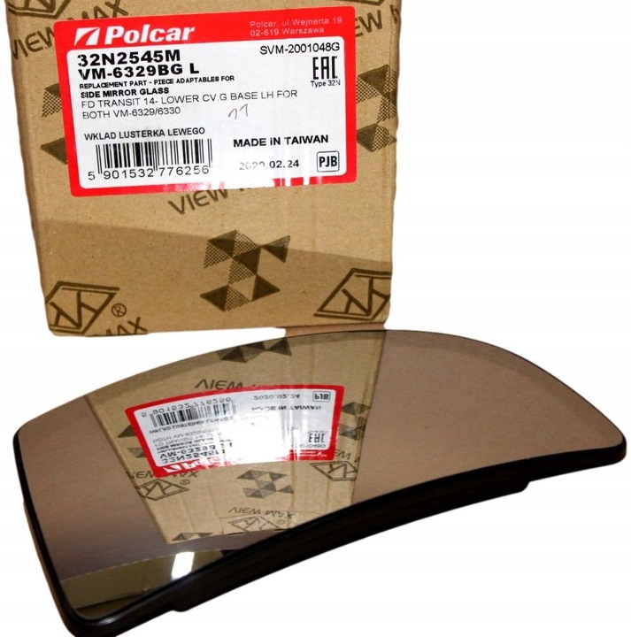 фото №1, Вкладка дзеркало зовнішнього ford transit