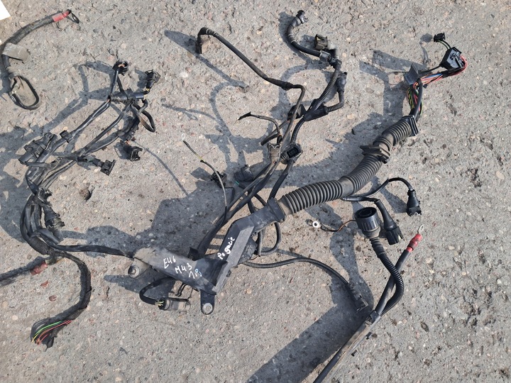 фото №7, Жгут установка двигателя 1 439 878 po gazie bmw e46 316i 318i m43 механическая коробка передач