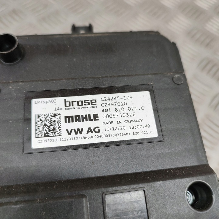 фото №6, Audi q8 2021 вентилятор повітропровід / повітродувка